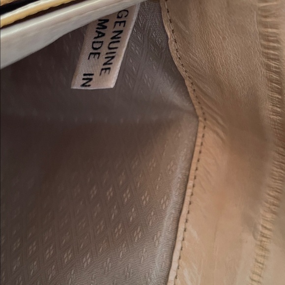 Vintage Royal Hock yellow eel skin leather wallet - Picture 5 of 6